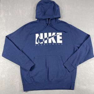 Nike NSW Swoosh GX Pullover Hoodie Men’s Medium DD5242-410